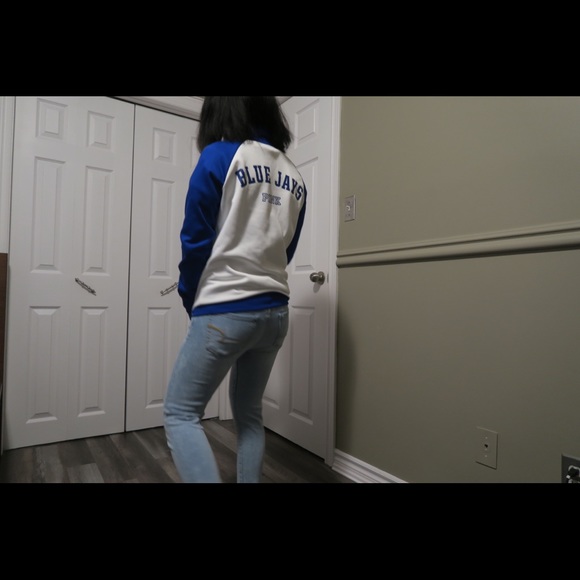 PINK blue Jay Jacket. - Picture 3 of 3